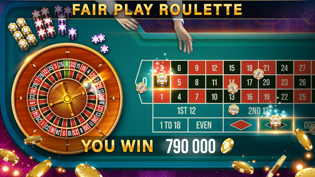 Roulette All Star: Casino Game (Рулетка Олл Стар) [MOD: Все разблокировано] - Скриншот 1