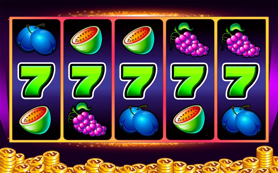Slots - casino slot machines [МОД: Много денег, Монет и Все открыто] Screenshot 4