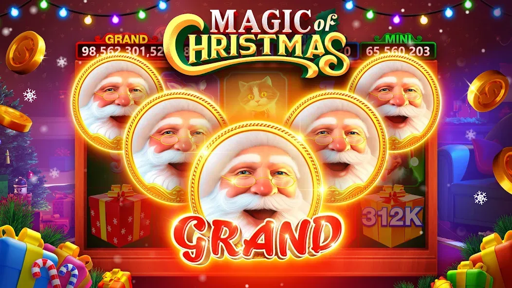 Cash Frenzy™ - Casino Slots (Кэш Френзи) [МОД: Много денег, Монет и Все открыто] Screenshot 1