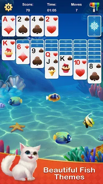 Solitaire Jigsaw Puzzle (Солитер Пазл) [МОД: Много монет, Открытые уровни и Мега MOD] Screenshot 2