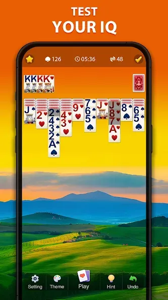 Spider Solitaire Classic [МОД: Много монет, Открытые уровни и Мега MOD] Screenshot 4