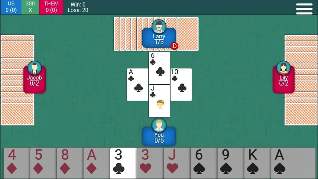 Spades Card Game (Спейдс Карточная Игра) [МОД: Бесконечные деньги, Монеты и Мега MOD] Screenshot 2