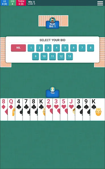 Spades Card Game (Спейдс Карточная Игра) [МОД: Бесконечные деньги, Монеты и Мега MOD] Screenshot 4
