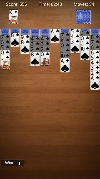 Spider Solitaire - Card Games [МОД: Много денег, Монет и Все открыто] Screenshot 5