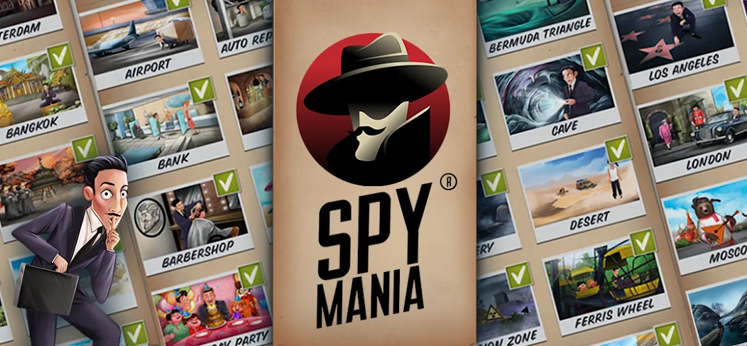 Spy game: play with friends [МОД: Меню, Бесконечные монеты и Открытые уровни] Screenshot 5