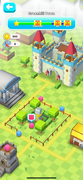 Color Wall 3D: Brain Puzzle (Цветная стена 3D) [МОД: Много монет, Открытые уровни и Мега MOD] Screenshot 3