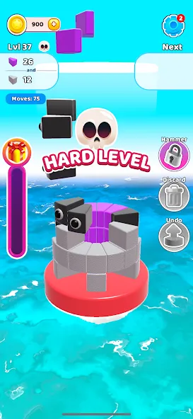 Color Wall 3D: Brain Puzzle (Цветная стена 3D) [МОД: Много монет, Открытые уровни и Мега MOD] Screenshot 5