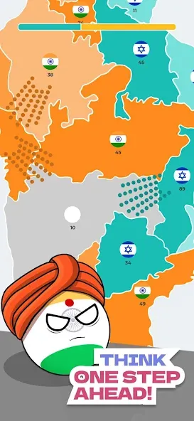 State Battle Conquer Territory (Конквер Стейт) [МОД: Много денег, Монет и Все открыто] Screenshot 1