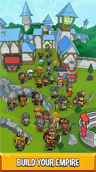 Five Heroes: The King's War (Файв Хироес) [МОД: Бесконечные деньги, Монеты и Мега MOD] Screenshot 1