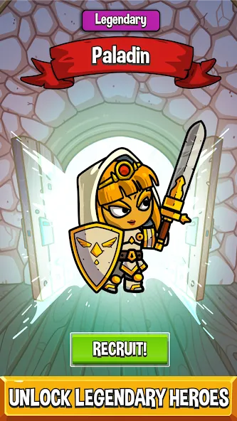 Five Heroes: The King's War (Файв Хироес) [МОД: Бесконечные деньги, Монеты и Мега MOD] Screenshot 3