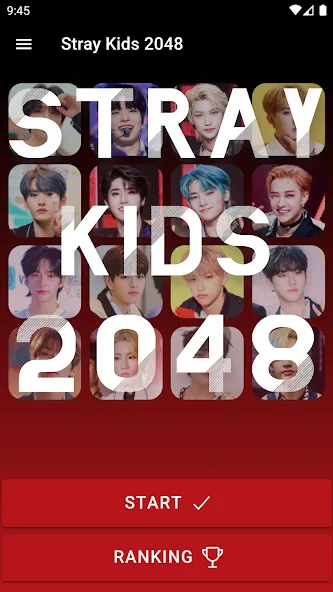 Stray Kids 2048 Game (Стрей Кидз 2048 игра) [MOD: Premium/Unlocked] - Скриншот 1