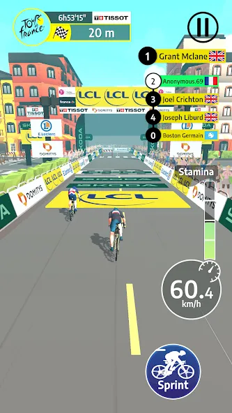 Tour de France Cycling Legends (Циклинг Легенды) [МОД: Бесконечные деньги, Монеты и Мега MOD] Screenshot 2