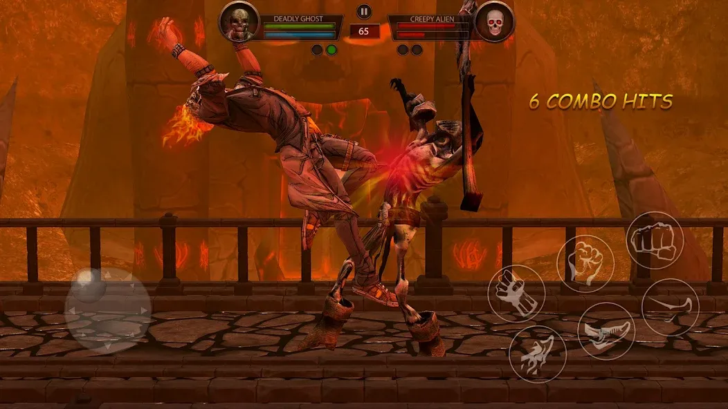 Ghost Fight 2 - Fighting Games [МОД: Все открыто, Дополнительные деньги и Меню MOD] Screenshot 1