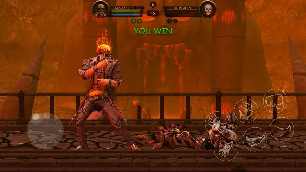 Ghost Fight 2 - Fighting Games [МОД: Все открыто, Дополнительные деньги и Меню MOD] Screenshot 3