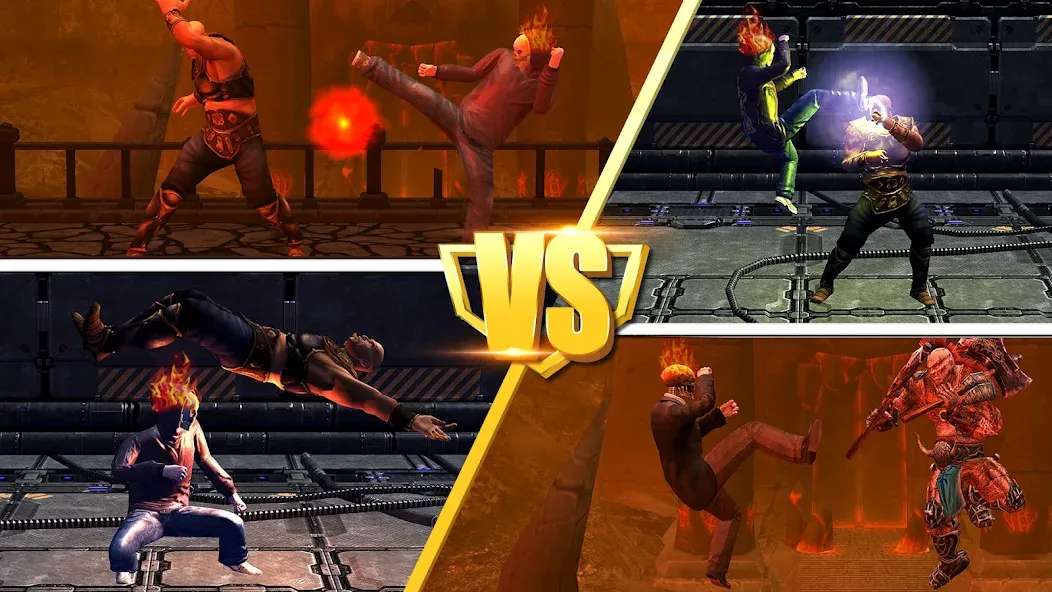 Ghost Fight 2 - Fighting Games [МОД: Все открыто, Дополнительные деньги и Меню MOD] Screenshot 5