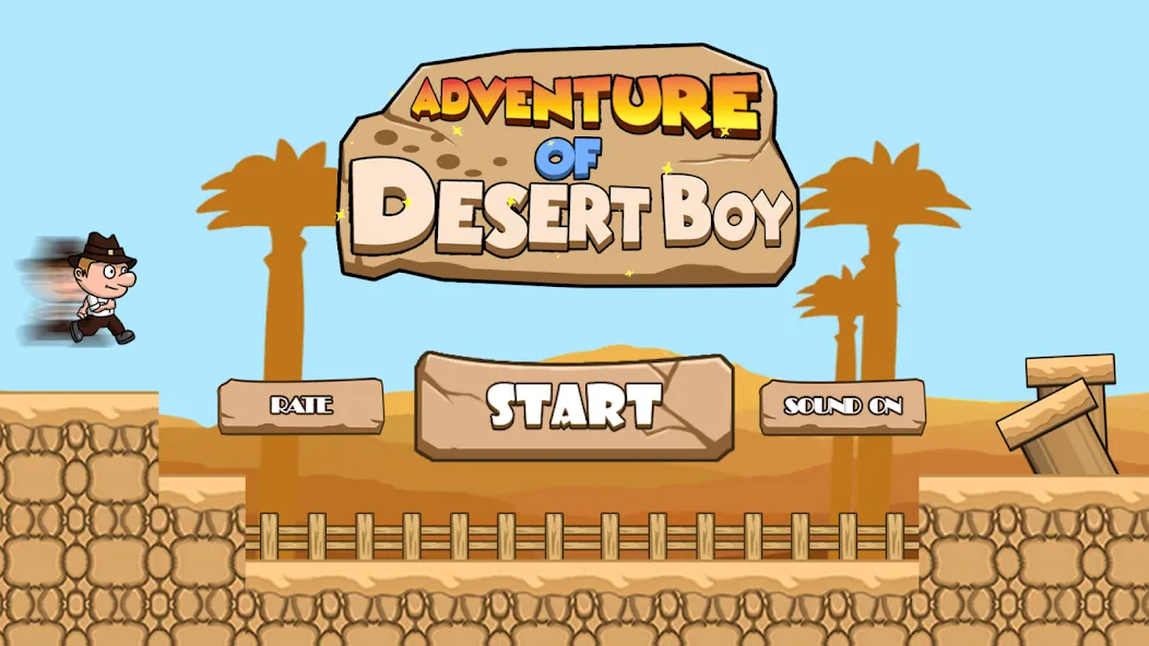 Ted Adventure of Desert Boy (Тед Приключения Пустынного Мальчика) [МОД: Деньги, Монеты и Меню MOD] Screenshot 2