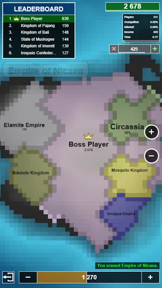Territorial.io [МОД: Много монет, Открытые уровни и Мега MOD] Screenshot 3