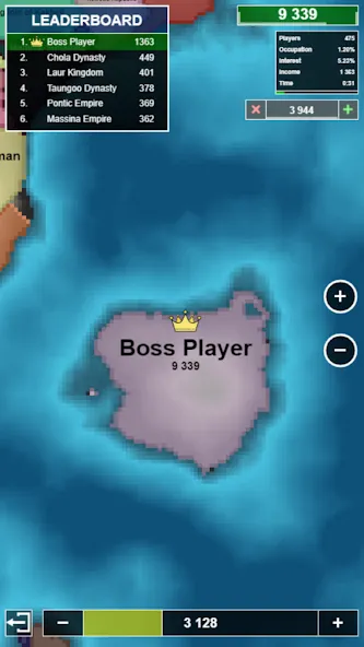 Territorial.io [МОД: Много монет, Открытые уровни и Мега MOD] Screenshot 4