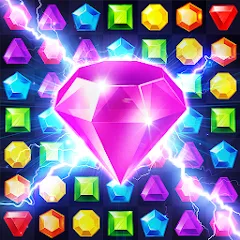 Скачать Jewels Planet - Match 3 Puzzle [МОД: Меню, Бесконечные монеты и Открытые уровни] | Взлом Jewels Planet - Match 3 Puzzle на Андроид