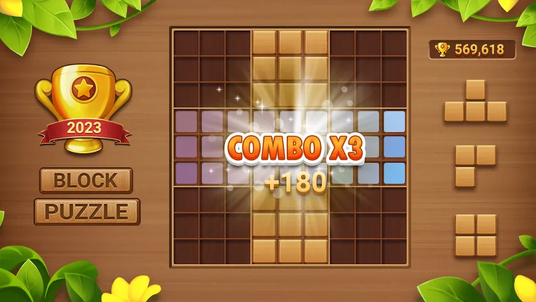 Block Puzzle Sudoku [МОД: Все открыто, Дополнительные деньги и Меню MOD] Screenshot 2