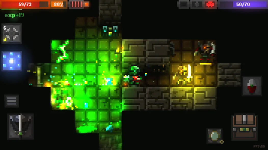Caves (Roguelike) (Кэйвс) [МОД: Деньги, Монеты и Меню MOD] Screenshot 2