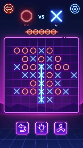 Tic Tac Toe 2 Player: XOXO [МОД: Много денег, Монет и Все открыто] Screenshot 4