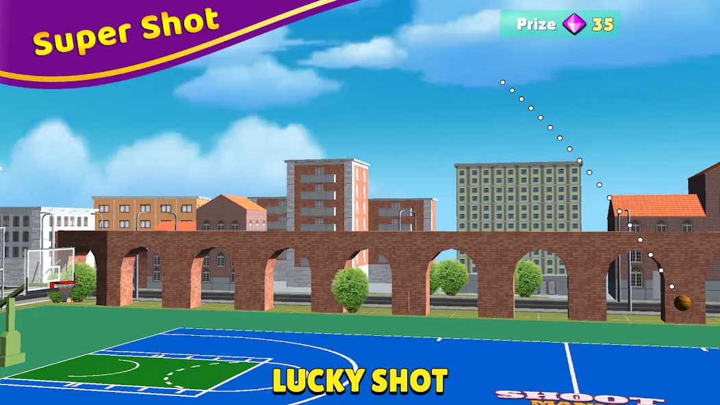Shoot Challenge Basketball (Шут Челлендж Баскетбол) [МОД: Много монет, Открытые уровни и Мега MOD] Screenshot 3