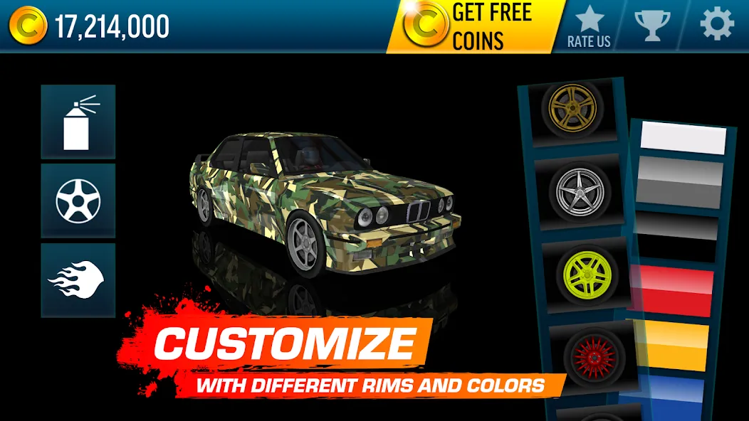 Drift Max - Car Racing (Дрифт Макс) [МОД: Много монет, Открытые уровни и Мега MOD] Screenshot 4