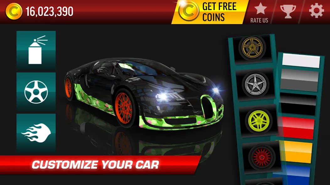 Drift Max City (Дрифт Макс Сити) [МОД: Меню, Бесконечные монеты и Открытые уровни] Screenshot 4