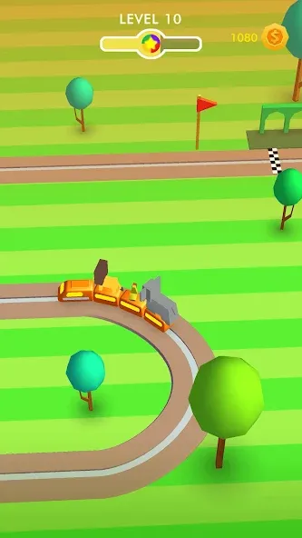 Train Adventure - Line Game (Трейн Эдвенчер) [МОД: Деньги, Монеты и Меню MOD] Screenshot 4