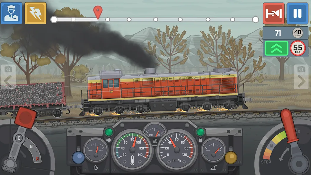 Train Simulator: Railroad Game (Трейн Симулятор) [МОД: Много денег, Монет и Все открыто] Screenshot 3
