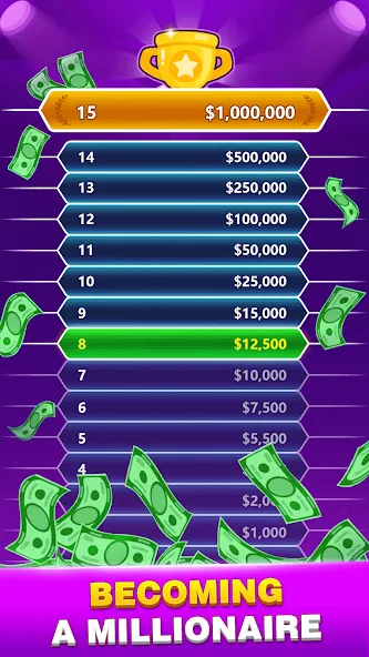 Trivia Master - Word Quiz Game (ТРИВИЯ Мастер) [МОД: Деньги, Монеты и Меню MOD] Screenshot 2