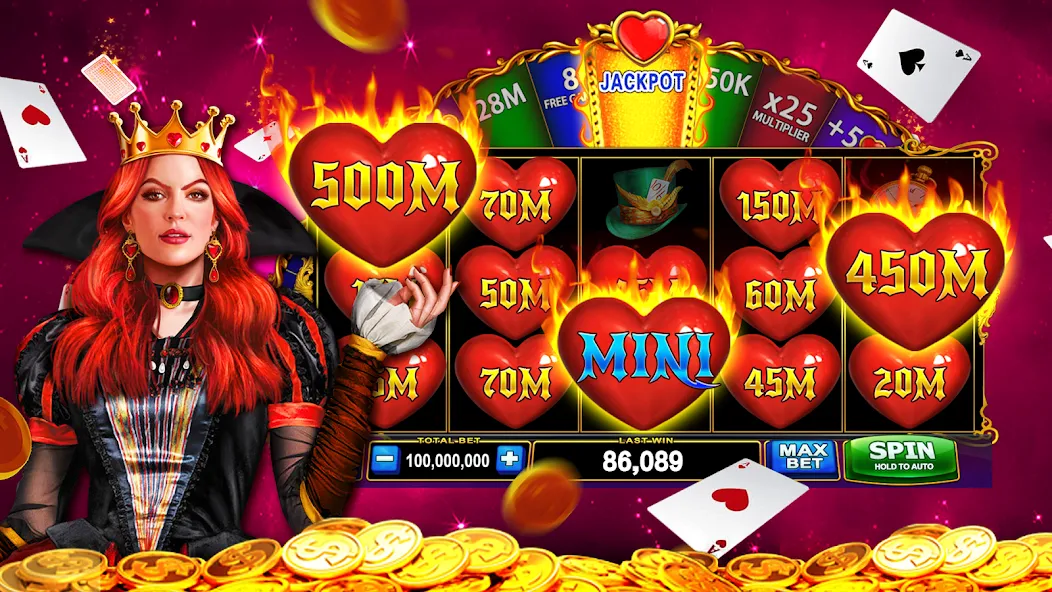 Grand Jackpot Slots - Casino (Гранд Джекпот Слот игры) [МОД: Меню, Бесконечные монеты и Открытые уровни] Screenshot 1