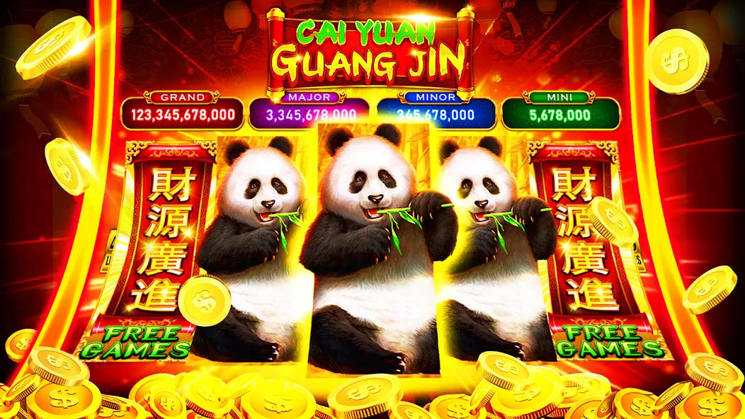 Grand Jackpot Slots - Casino (Гранд Джекпот Слот игры) [МОД: Меню, Бесконечные монеты и Открытые уровни] Screenshot 5