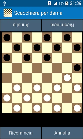 Italian Checkers - Dama (Дама) [МОД: Все открыто, Дополнительные деньги и Меню MOD] Screenshot 1
