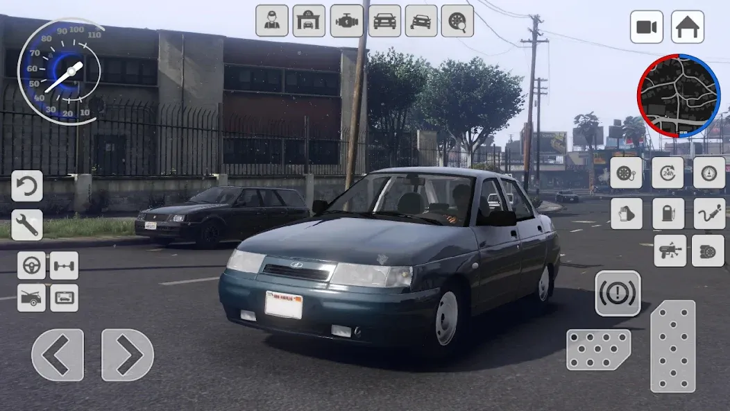 Drift 2110: Russian Tuning VAZ [МОД: Много монет, Открытые уровни и Мега MOD] Screenshot 1