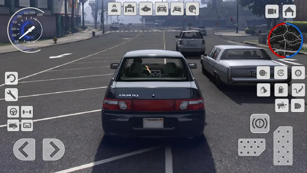 Drift 2110: Russian Tuning VAZ [МОД: Много монет, Открытые уровни и Мега MOD] Screenshot 2