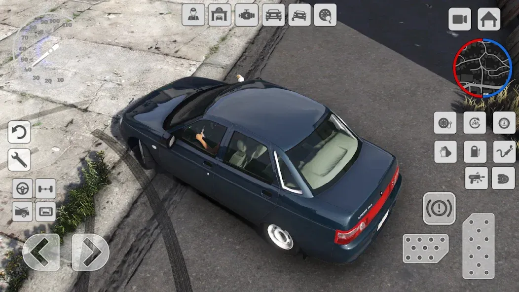 Drift 2110: Russian Tuning VAZ [МОД: Много монет, Открытые уровни и Мега MOD] Screenshot 3