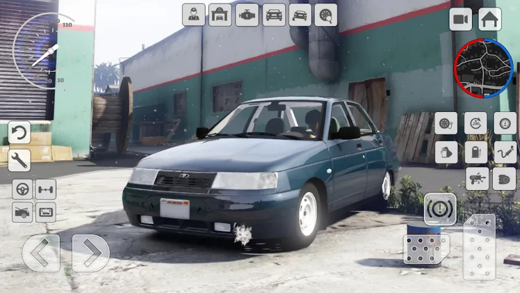 Drift 2110: Russian Tuning VAZ [МОД: Много монет, Открытые уровни и Мега MOD] Screenshot 4