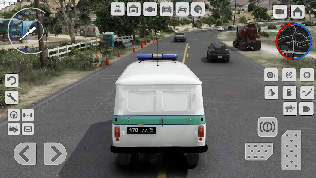 UAZ Loaf: Special vehicle 4x4 [МОД: Меню, Бесконечные монеты и Открытые уровни] Screenshot 2