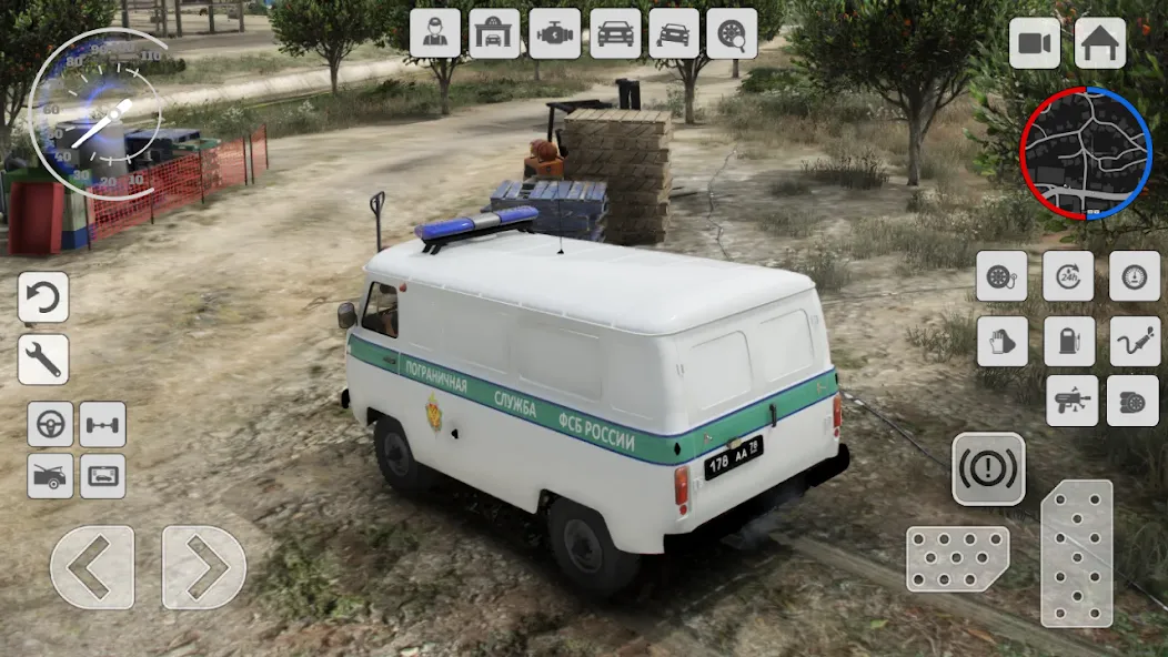 UAZ Loaf: Special vehicle 4x4 [МОД: Меню, Бесконечные монеты и Открытые уровни] Screenshot 4