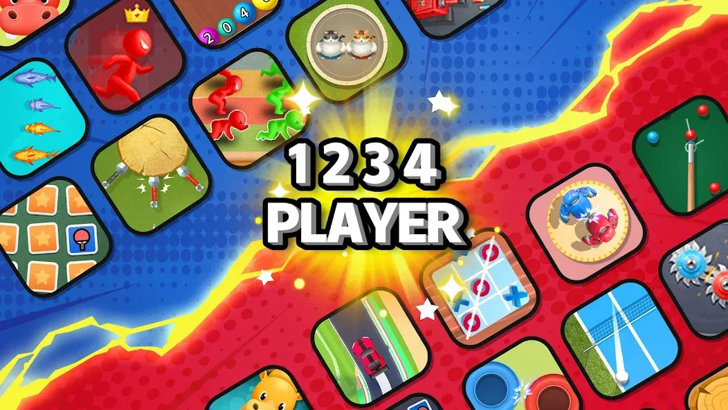 2 3 4 Player Games [МОД: Бесконечные деньги, Монеты и Мега MOD] Screenshot 2