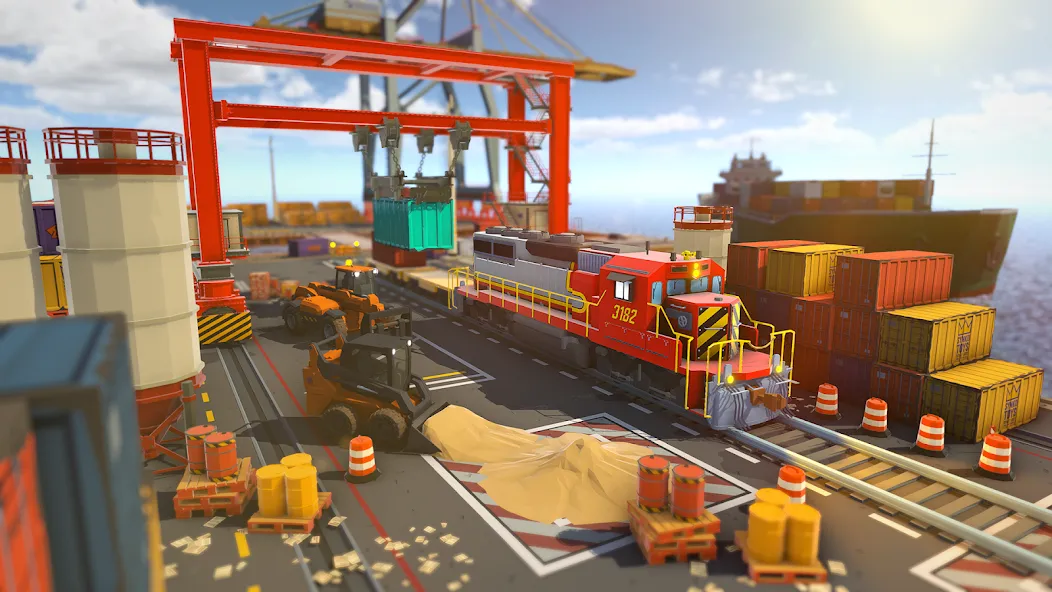Transport Tycoon Empire: City (Транспорт Тайкун Империя) [МОД: Много денег, Монет и Все открыто] Screenshot 4