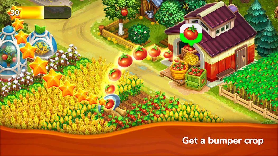 Farmington – Farm game (Фармингтон) [МОД: Много монет, Открытые уровни и Мега MOD] Screenshot 3