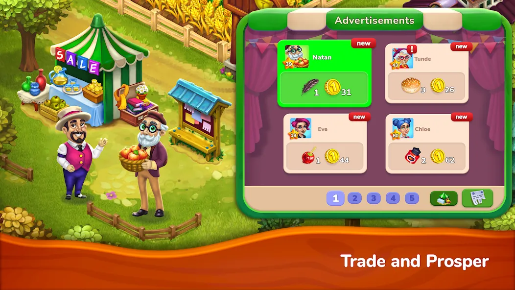 Farmington – Farm game (Фармингтон) [МОД: Много монет, Открытые уровни и Мега MOD] Screenshot 4