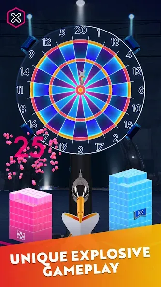 Darts of Fury (Дартс оф Фьюри) [МОД: Все открыто, Дополнительные деньги и Меню MOD] Screenshot 2