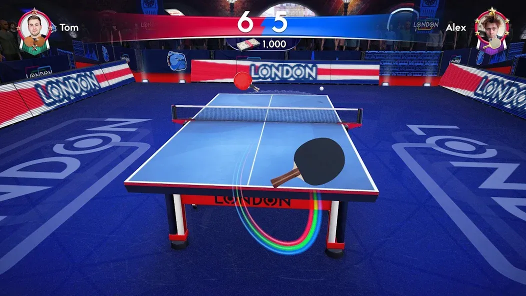 Ping Pong Fury (Пингпонг Фьюри) [МОД: Много монет, Открытые уровни и Мега MOD] Screenshot 1