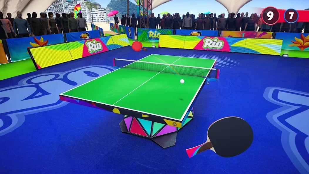 Ping Pong Fury (Пингпонг Фьюри) [МОД: Много монет, Открытые уровни и Мега MOD] Screenshot 2