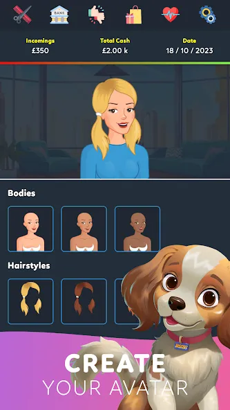Life Simulator 3 - Real Life (Лайф Симулятор 3) [МОД: Деньги, Монеты и Меню MOD] Screenshot 1
