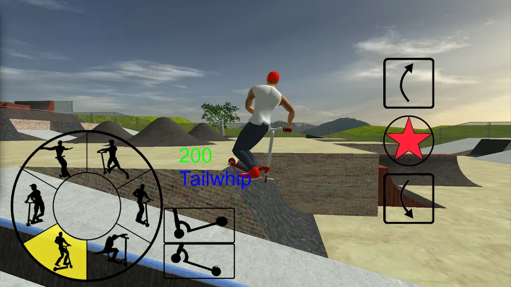 Scooter Freestyle Extreme 3D (Скутер Фристайл Экстрим 3D) [МОД: Много монет, Открытые уровни и Мега MOD] Screenshot 1
